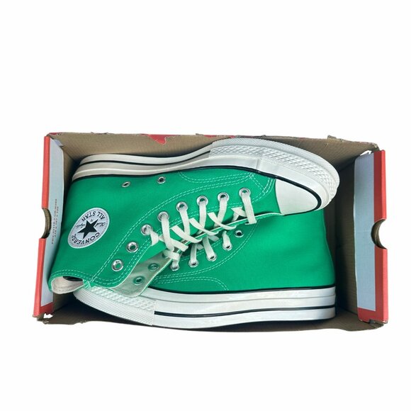 ✨Converse Chuck 70 High Canvas Size 10 Women's shoes Sneakers Green A08613F✨ - Picture 7 of 12